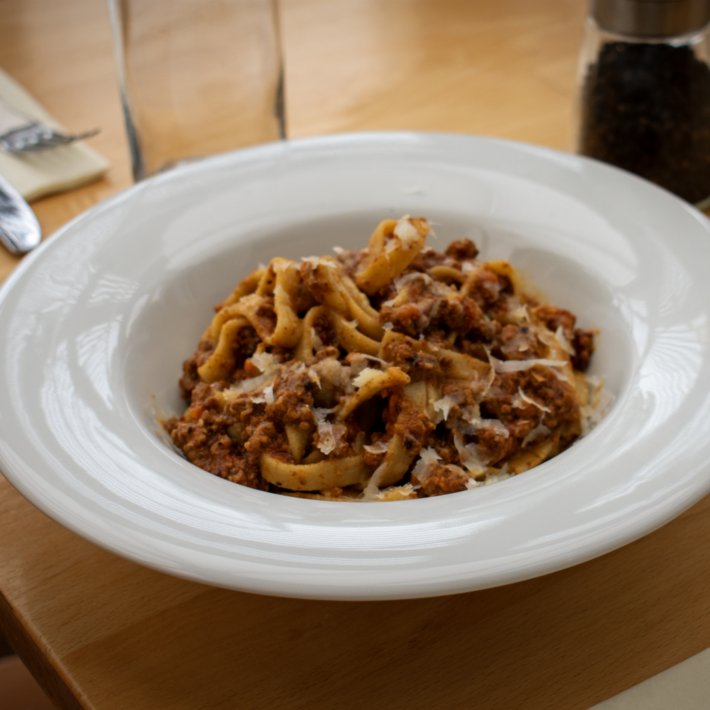La Cantina Delicious Dine Out Festival - Fresh Tagliatelle with Slow Braised Jersey Beef & Pork Ragu with a Large Glass of Sangiovese, Merlot, Chardonnay or Pinot Grigio