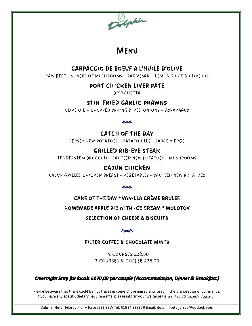 The Dolphin Hotel Delicious Dine Out Festival - Two or Three Course Set Menu and Coffee