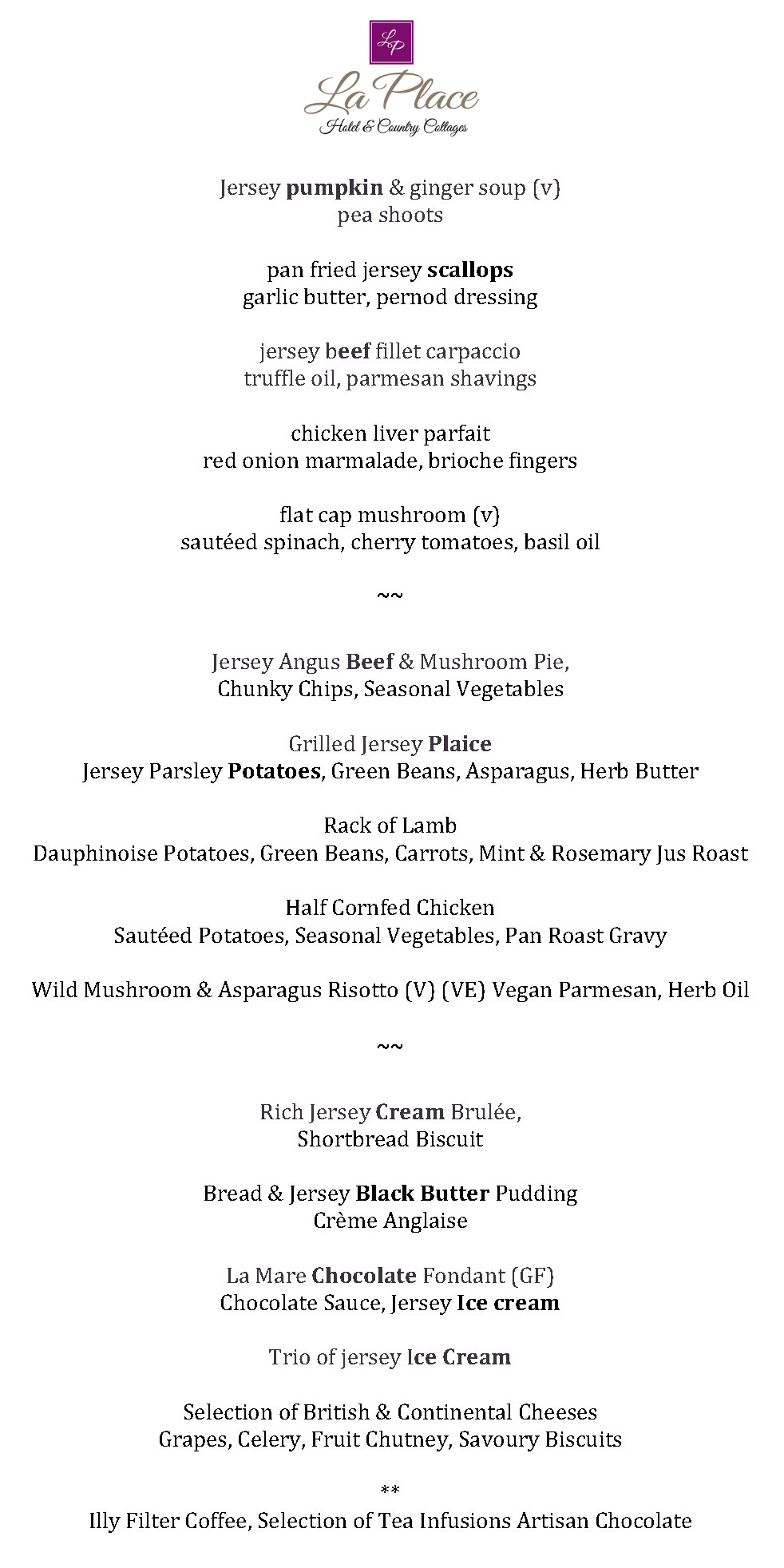 La Place Hotel Delicious Dine Out Festival - Two or Three Course Set Menu plus Coffee